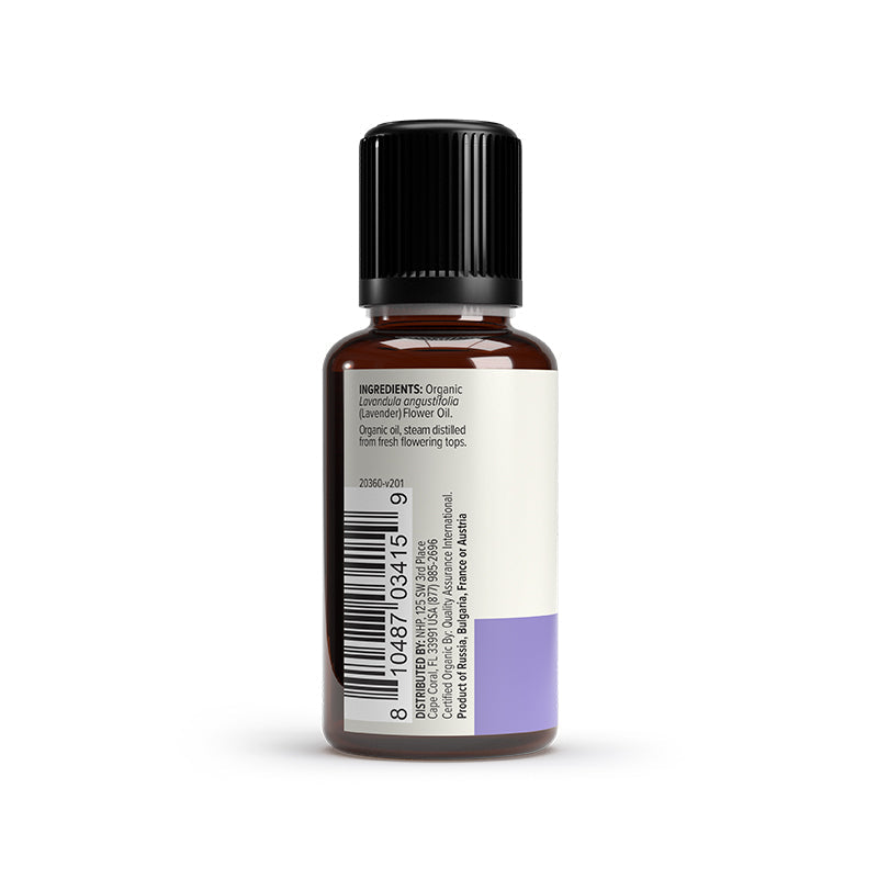 Ola Botanicals Organic Lavender Essential Oil - Embrace Tranquility with Ola Botanicals® Organic Lavender Essential Oil: Nature's Calm for Mind and Body.