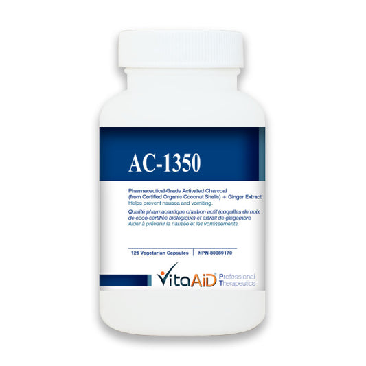 Buy VitaAid AC-1350 - Charcoal and Ginger Relief | BiosenseClinic