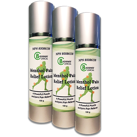 BiosenseClinical Menthol Pain Relief Lotion - Biosense Clinic
