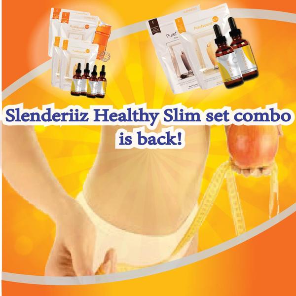 Slenderiiz Healthy Slim set combo is back!