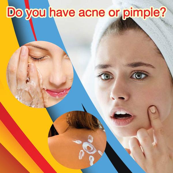 Do you have acne or pimple?