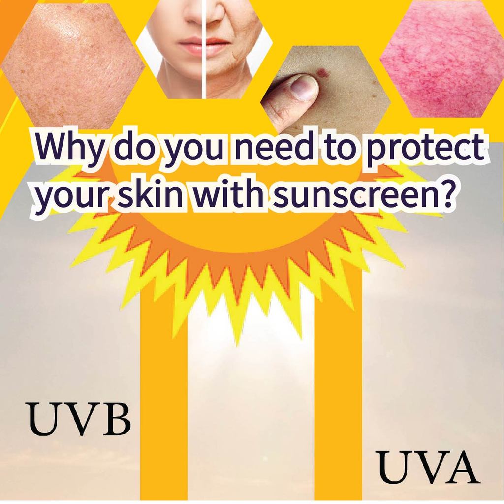 Why do you need to protect your skin with sunscreen?