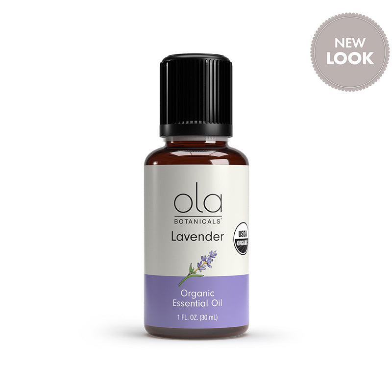 Ola Botanicals Organic Lavender Essential Oil - Embrace Tranquility with Ola Botanicals® Organic Lavender Essential Oil: Nature's Calm for Mind and Body.