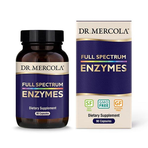 Dr Mercola Full Spectrum Enzymes - biosense-clinic.com