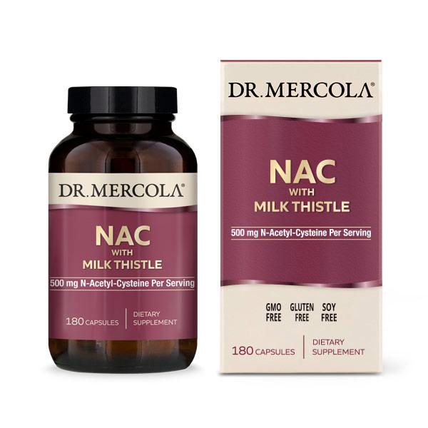 Dr Mercola NAC with Milk Thistle - biosenseclinic.com
