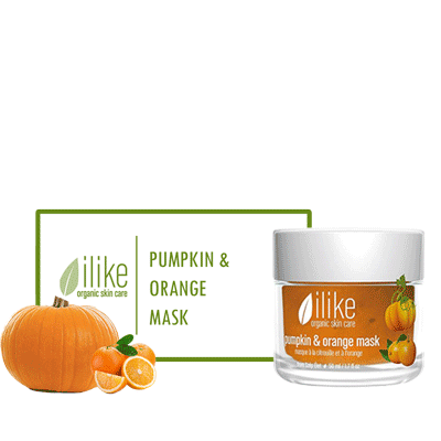 Ilike Gel Mask - Pumpkin & Orange - Biosense Clinic
