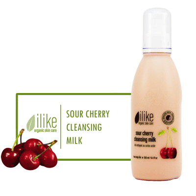 Ilike Cleansing Milk - Sour Cherry - Biosense Clinic