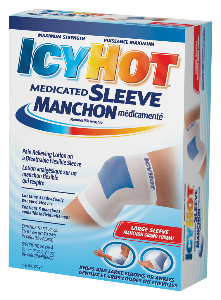Icy Hot Topical Analgesic Back Patches - Biosense Clinic