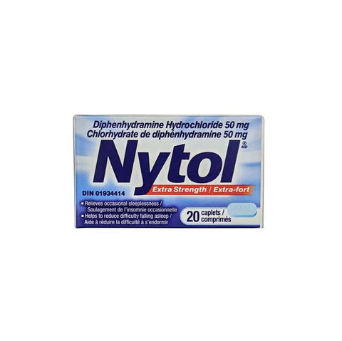 Nytol 50mg 20 Caps - Biosense Clinic