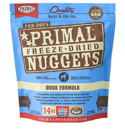 Raw Freeze Dried Canine Duck Formula - Biosense Clinic