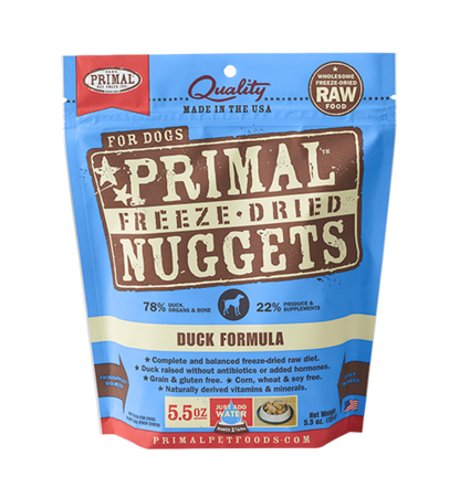 Raw Freeze Dried Canine Duck Formula - Biosense Clinic