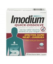 Imodium Quick Dissolve - Biosense Clinic