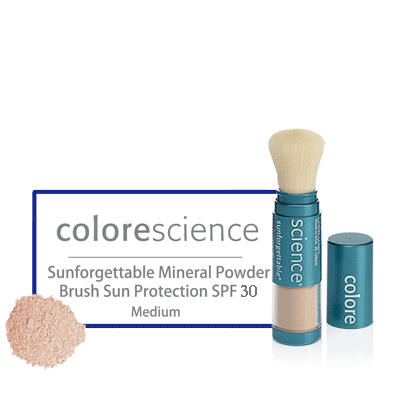 Colorescience Sunforgettable Mineral Powder Brush Sun Protection SPF 30 - 6 g - Biosense Clinic