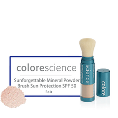 Colorescience Sunforgettable Mineral Powder Brush Sun Protection SPF 50 - 6 g - Biosense Clinic
