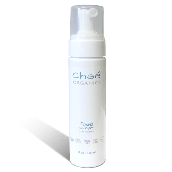 Chaé Organics Foamz with O2XY foam cleanser - Biosense Clinic