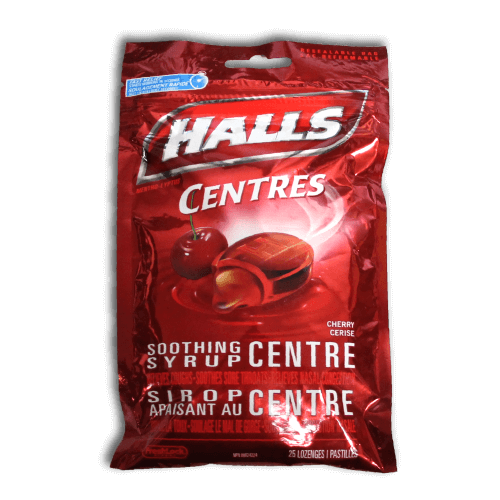 Halls Centres Cough Drops (Cherry) - Biosense Clinic
