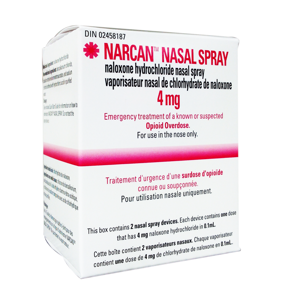 Narcan Nasal Spray 4 mg (2 units) - Biosense Clinic