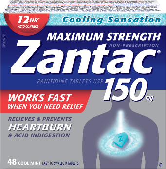 Zantac Tabs Cool Mint - Biosense Clinic